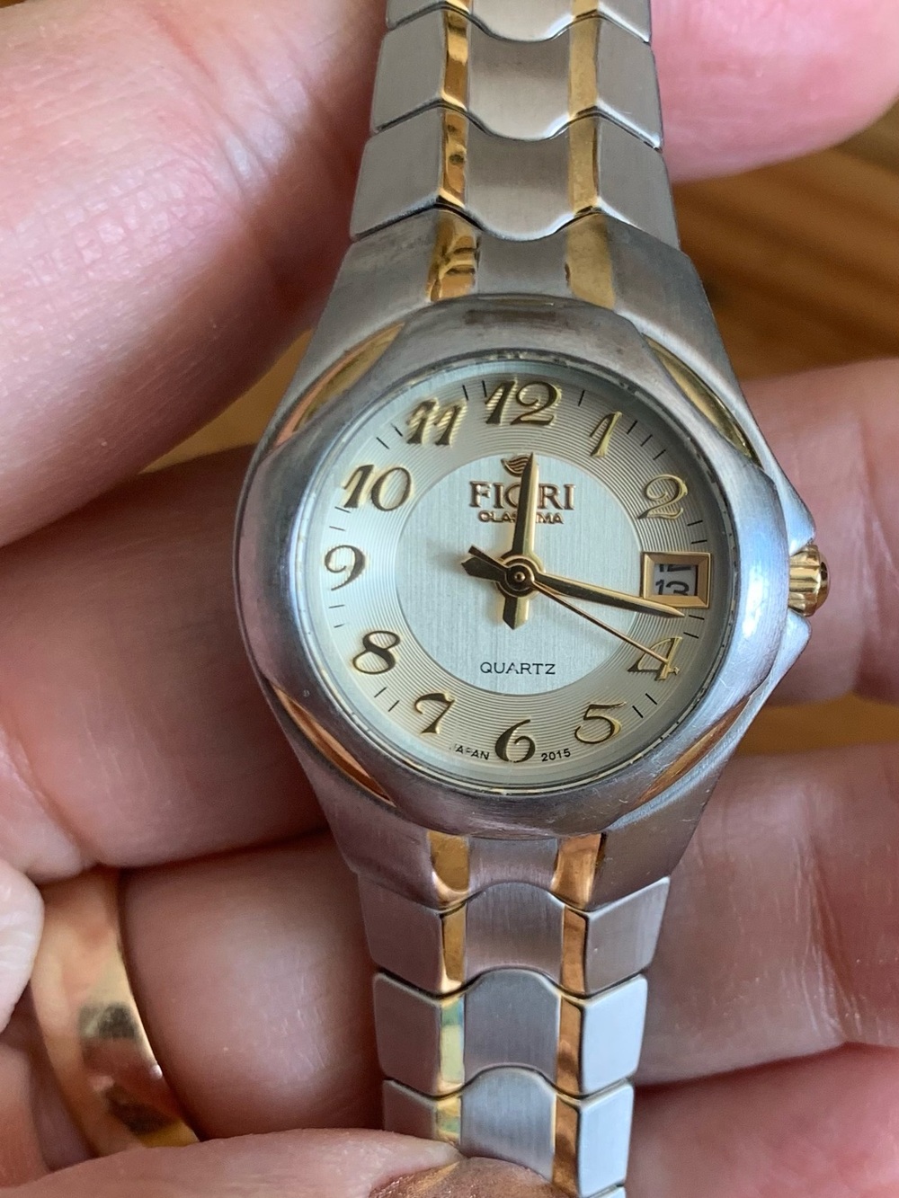 Women’s Fiori Two-Tone Stainless Steel Quartz Watch - Gold & Silver Colours